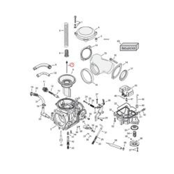 Hovedbilde Jet needle (mid-range) CV carb. N72R
