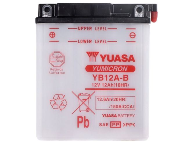 Hovedbilde Yuasa, Yumicron batteri YB12A-B
