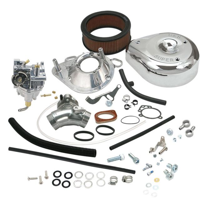 Hovedbilde S&S, Super E carburetor kit