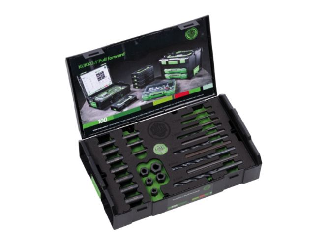 Hovedbilde KUKKO, BOLT EXTRACTION KIT. M5 TO M16, Boltavtrekker sett