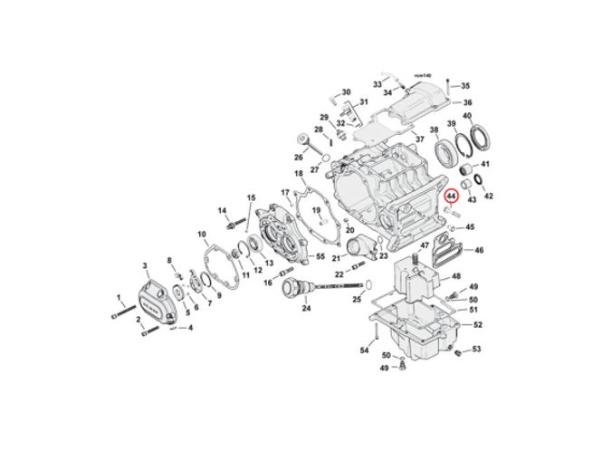 Hovedbilde Hex bolt, flanged. transmission to engine