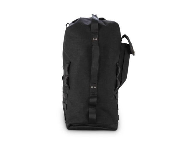 Hovedbilde BURLY VOYAGER SISSY BAR BACKPACK BLACK CORDURA, Pakksekk / Ryggsekk