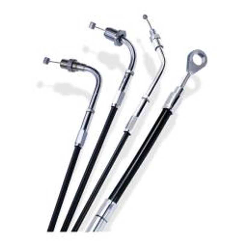 Barnett, throttle (pull) cable. Black. +16