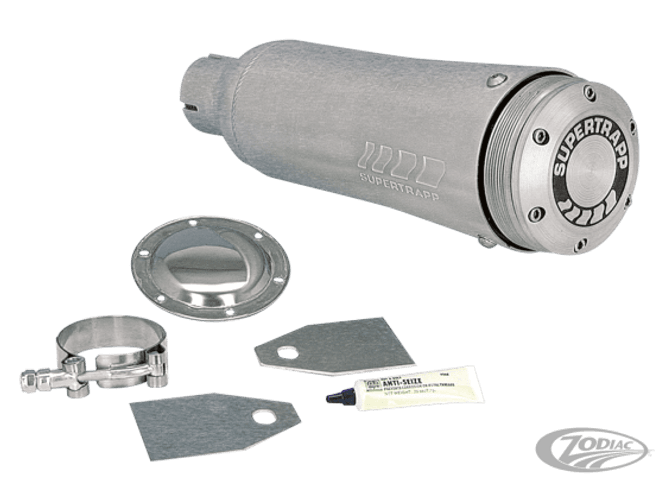 Hovedbilde UNIVERSAL KORT ALUMINIUM RACE LYDDEMPER, UNIVERSAL KORT ALUMINIUM ...