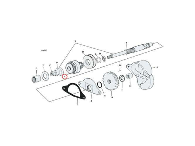 Hovedbilde STARTER GEAR 65-88 B.T.; 67-80 XL