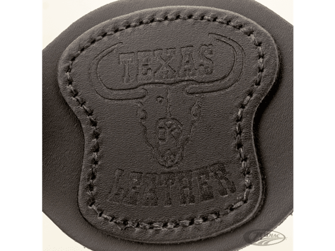 Hovedbilde Texas Leather blanket holder, Teppe reim sort