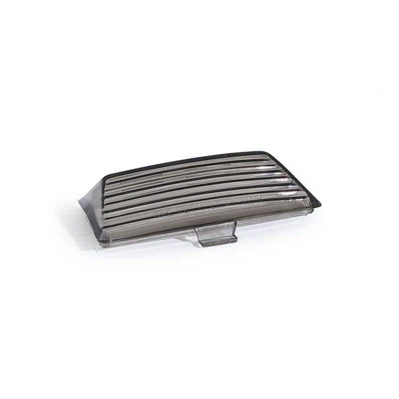 REAR FENDER TIP LENS SMOKE, Baklysglass