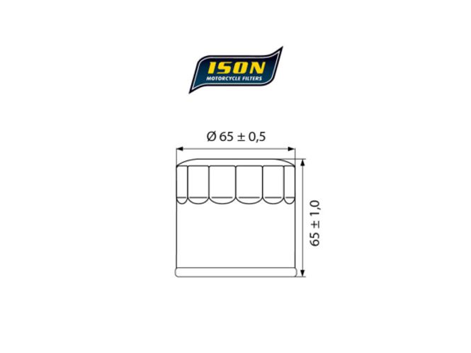 Hovedbilde ISON 204 oljefilter