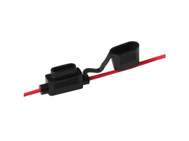 Hovedbilde inline fuse holder. With cap