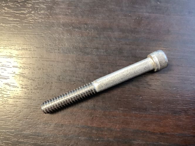 Hovedbilde 1/4-20 X 2 1/4 INCH ALLEN BOLT. Rustfritt, Umbrako