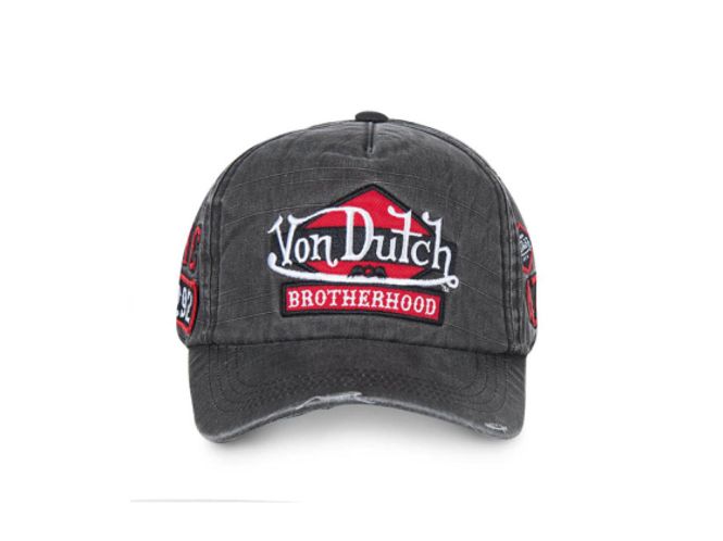 Hovedbilde Von Dutch Heritage caps grey denim, Caps