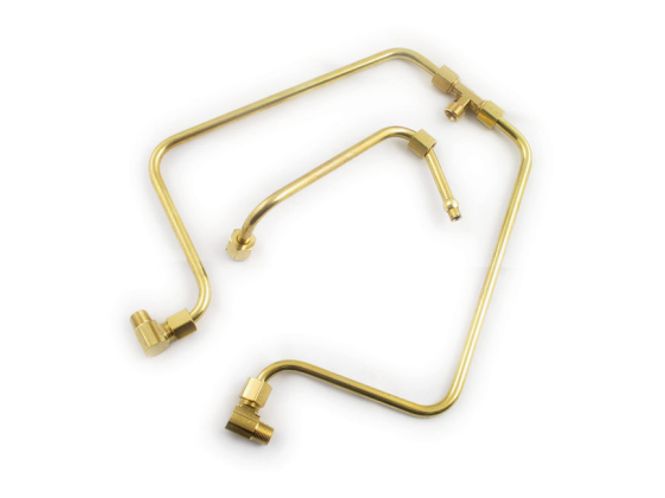 Hovedbilde 'OLD STF' DUAL ROCKER BOX OIL LINES. BRASS
