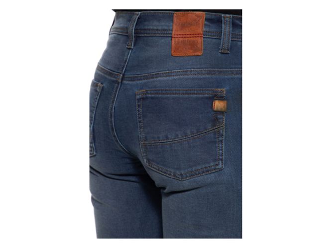 Hovedbilde QUEEN KEROSIN MOTOGEAR JEANS LIGHT BLUE