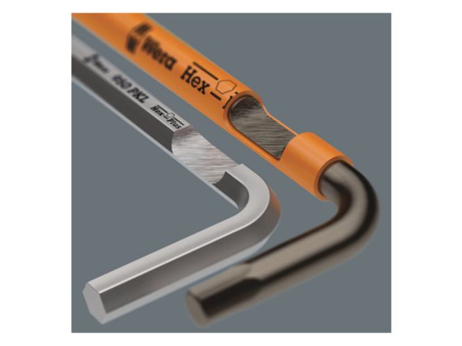 Hovedbilde WERA HEX KEY MULTICOLOR BRIGHT ORANGE - US SIZES 3/16