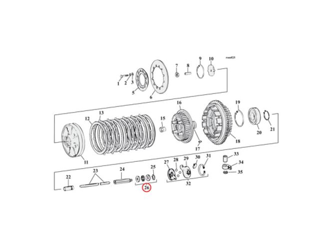 Hovedbilde LATE THROW-OUT BEARING KIT