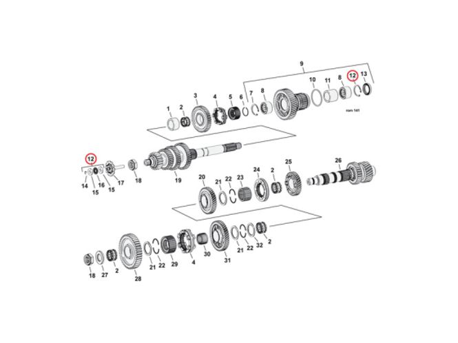 Hovedbilde LATE THROW-OUT BEARING KIT