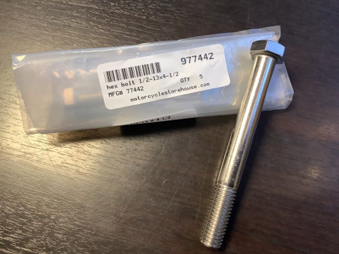 Hovedbilde Bolt 1/2-13 X 4 1/2 , Bolt