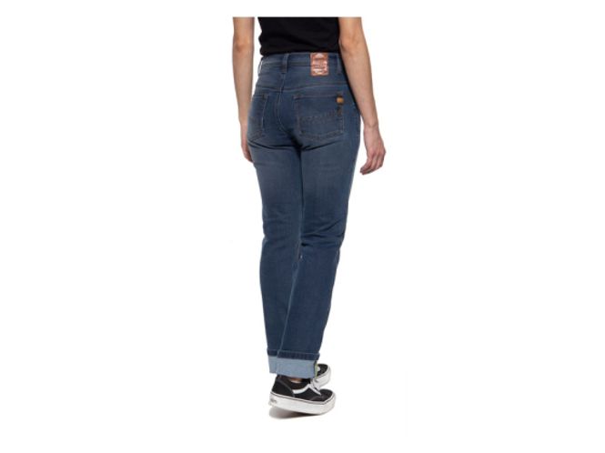 Hovedbilde QUEEN KEROSIN MOTOGEAR JEANS LIGHT BLUE