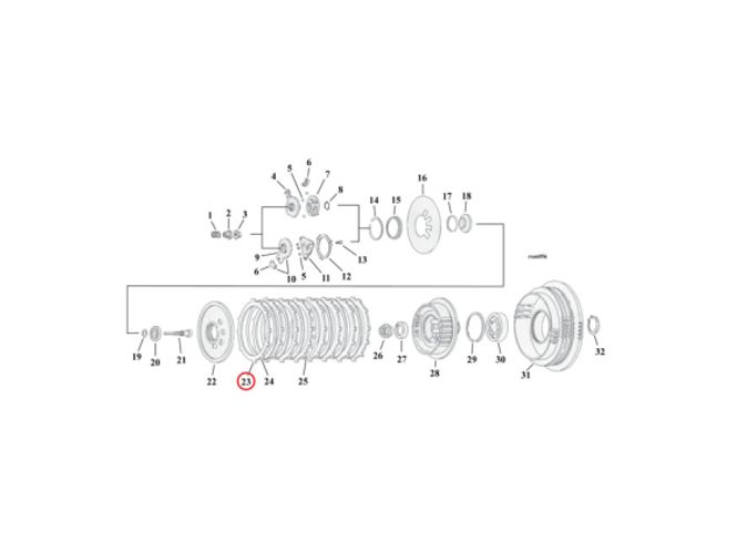 Hovedbilde BARNETT, EXTRA PLATE CLUTCH PLATE KIT. ARAMID, Clutch lameller
