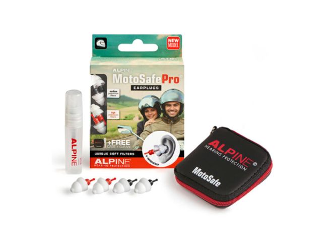 Hovedbilde ALPINE MOTOSAFE PRO EARPLUGS WITH MINI GRIP, Øreplugger