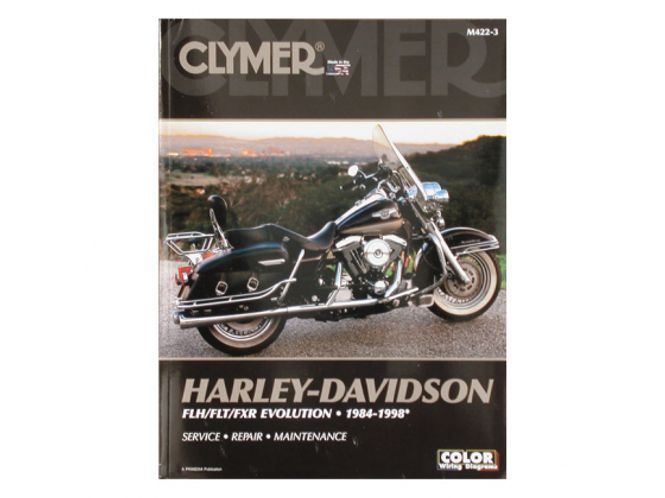 Hovedbilde CLYMER SERVICE MANUAL 84-98 FLT, FXR., SERVICE MANUAL