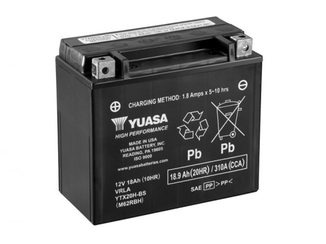 Hovedbilde Yuasa YTX20H-BS 12V., Batt